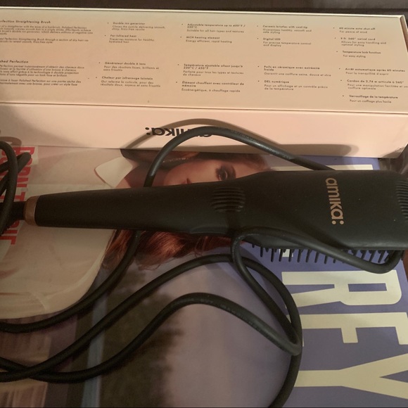 Amika Polished Perfection Straightening Brush - Picture 3 of 4